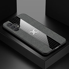 Silikon Hülle Handyhülle Ultra Dünn Flexible Schutzhülle Tasche X01L für Samsung Galaxy A32 5G Grau