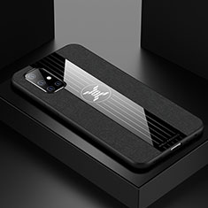 Silikon Hülle Handyhülle Ultra Dünn Flexible Schutzhülle Tasche X01L für Samsung Galaxy A71 4G A715 Schwarz