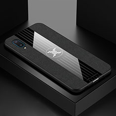 Silikon Hülle Handyhülle Ultra Dünn Flexible Schutzhülle Tasche X01L für Samsung Galaxy M02 Schwarz