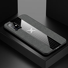 Silikon Hülle Handyhülle Ultra Dünn Flexible Schutzhülle Tasche X01L für Samsung Galaxy M40S Grau