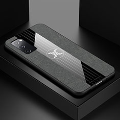 Silikon Hülle Handyhülle Ultra Dünn Flexible Schutzhülle Tasche X01L für Samsung Galaxy S20 FE (2022) 5G Grau