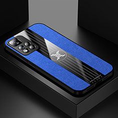 Silikon Hülle Handyhülle Ultra Dünn Flexible Schutzhülle Tasche X01L für Xiaomi Mi 11i 5G (2022) Blau