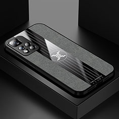 Silikon Hülle Handyhülle Ultra Dünn Flexible Schutzhülle Tasche X01L für Xiaomi Mi 11i 5G (2022) Grau