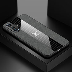 Silikon Hülle Handyhülle Ultra Dünn Flexible Schutzhülle Tasche X01L für Xiaomi Poco F3 GT 5G Grau