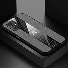 Silikon Hülle Handyhülle Ultra Dünn Flexible Schutzhülle Tasche X01L für Xiaomi Redmi 10 4G Grau
