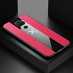 Silikon Hülle Handyhülle Ultra Dünn Flexible Schutzhülle Tasche X01L für Xiaomi Redmi 10X 4G Rot