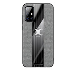 Silikon Hülle Handyhülle Ultra Dünn Flexible Schutzhülle Tasche X02L für Samsung Galaxy A51 5G Grau