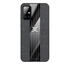Silikon Hülle Handyhülle Ultra Dünn Flexible Schutzhülle Tasche X02L für Samsung Galaxy A51 5G Schwarz