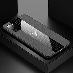 Silikon Hülle Handyhülle Ultra Dünn Flexible Schutzhülle Tasche X02L für Samsung Galaxy M02s Grau