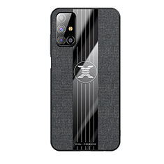 Silikon Hülle Handyhülle Ultra Dünn Flexible Schutzhülle Tasche X02L für Samsung Galaxy M31s Schwarz
