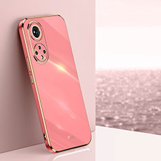 Silikon Hülle Handyhülle Ultra Dünn Flexible Schutzhülle Tasche XL1 für Huawei Honor 50 5G Pink