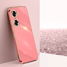 Silikon Hülle Handyhülle Ultra Dünn Flexible Schutzhülle Tasche XL1 für Huawei Honor 60 5G Pink