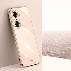 Silikon Hülle Handyhülle Ultra Dünn Flexible Schutzhülle Tasche XL1 für Huawei Honor 60 Pro 5G Rosegold