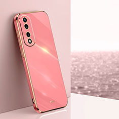 Silikon Hülle Handyhülle Ultra Dünn Flexible Schutzhülle Tasche XL1 für Huawei Honor 70 Pro 5G Pink