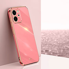 Silikon Hülle Handyhülle Ultra Dünn Flexible Schutzhülle Tasche XL1 für Huawei Honor 80 SE 5G Pink