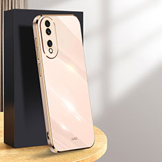 Silikon Hülle Handyhülle Ultra Dünn Flexible Schutzhülle Tasche XL1 für Huawei Honor X7b Rosegold