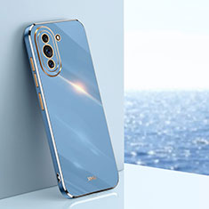 Silikon Hülle Handyhülle Ultra Dünn Flexible Schutzhülle Tasche XL1 für Huawei Nova 10 Pro Blau