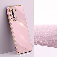 Silikon Hülle Handyhülle Ultra Dünn Flexible Schutzhülle Tasche XL1 für Huawei Nova 10 Pro Helles Lila