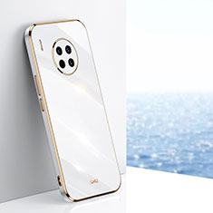 Silikon Hülle Handyhülle Ultra Dünn Flexible Schutzhülle Tasche XL1 für Huawei Nova 8i Weiß