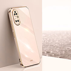 Silikon Hülle Handyhülle Ultra Dünn Flexible Schutzhülle Tasche XL1 für Huawei P50 Pro Rosegold