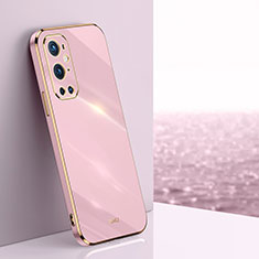 Silikon Hülle Handyhülle Ultra Dünn Flexible Schutzhülle Tasche XL1 für OnePlus 9 Pro 5G Helles Lila