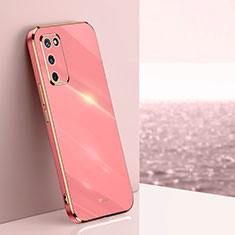 Silikon Hülle Handyhülle Ultra Dünn Flexible Schutzhülle Tasche XL1 für Oppo A56 5G Pink