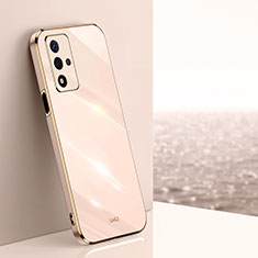 Silikon Hülle Handyhülle Ultra Dünn Flexible Schutzhülle Tasche XL1 für Oppo A93s 5G Gold