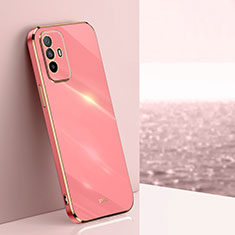 Silikon Hülle Handyhülle Ultra Dünn Flexible Schutzhülle Tasche XL1 für Oppo F19 Pro+ Plus 5G Pink