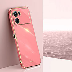 Silikon Hülle Handyhülle Ultra Dünn Flexible Schutzhülle Tasche XL1 für Oppo K10 5G Pink