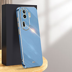 Silikon Hülle Handyhülle Ultra Dünn Flexible Schutzhülle Tasche XL1 für Oppo Reno11 Pro 5G Blau