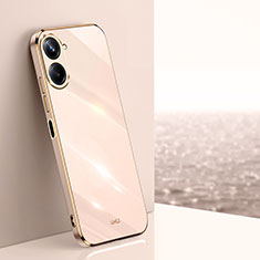 Silikon Hülle Handyhülle Ultra Dünn Flexible Schutzhülle Tasche XL1 für Realme 10 Pro 5G Rosegold