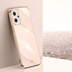 Silikon Hülle Handyhülle Ultra Dünn Flexible Schutzhülle Tasche XL1 für Realme GT Neo2 5G Rosegold