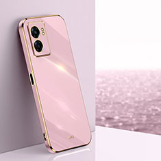 Silikon Hülle Handyhülle Ultra Dünn Flexible Schutzhülle Tasche XL1 für Realme Narzo 50 5G Rosa