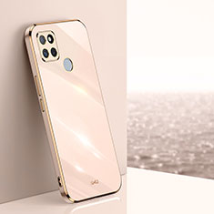 Silikon Hülle Handyhülle Ultra Dünn Flexible Schutzhülle Tasche XL1 für Realme Q2i 5G Rosegold