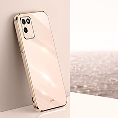 Silikon Hülle Handyhülle Ultra Dünn Flexible Schutzhülle Tasche XL1 für Realme V11 5G Rosegold