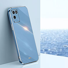 Silikon Hülle Handyhülle Ultra Dünn Flexible Schutzhülle Tasche XL1 für Realme V11s 5G Blau