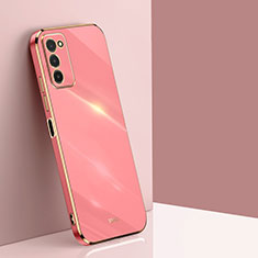 Silikon Hülle Handyhülle Ultra Dünn Flexible Schutzhülle Tasche XL1 für Samsung Galaxy A03s Pink