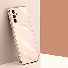 Silikon Hülle Handyhülle Ultra Dünn Flexible Schutzhülle Tasche XL1 für Samsung Galaxy A04s Gold