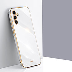 Silikon Hülle Handyhülle Ultra Dünn Flexible Schutzhülle Tasche XL1 für Samsung Galaxy A04s Weiß