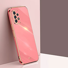 Silikon Hülle Handyhülle Ultra Dünn Flexible Schutzhülle Tasche XL1 für Samsung Galaxy A52 4G Pink