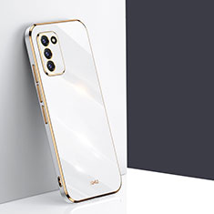 Silikon Hülle Handyhülle Ultra Dünn Flexible Schutzhülle Tasche XL1 für Samsung Galaxy S20 FE 4G Weiß