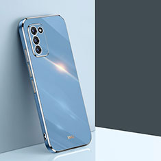 Silikon Hülle Handyhülle Ultra Dünn Flexible Schutzhülle Tasche XL1 für Samsung Galaxy S20 Lite 5G Blau