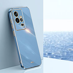 Silikon Hülle Handyhülle Ultra Dünn Flexible Schutzhülle Tasche XL1 für Vivo iQOO 11 5G Blau