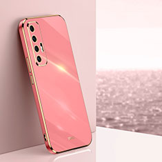 Silikon Hülle Handyhülle Ultra Dünn Flexible Schutzhülle Tasche XL1 für Xiaomi Mi 10S 5G Pink