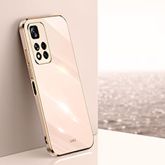 Silikon Hülle Handyhülle Ultra Dünn Flexible Schutzhülle Tasche XL1 für Xiaomi Mi 11i 5G (2022) Gold