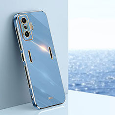 Silikon Hülle Handyhülle Ultra Dünn Flexible Schutzhülle Tasche XL1 für Xiaomi Poco F4 GT 5G Blau