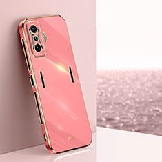 Silikon Hülle Handyhülle Ultra Dünn Flexible Schutzhülle Tasche XL1 für Xiaomi Poco F4 GT 5G Pink