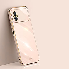 Silikon Hülle Handyhülle Ultra Dünn Flexible Schutzhülle Tasche XL1 für Xiaomi Poco M4 5G Gold