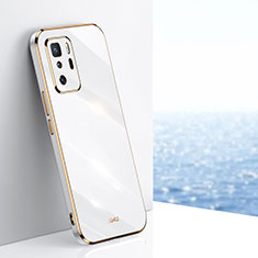 Silikon Hülle Handyhülle Ultra Dünn Flexible Schutzhülle Tasche XL1 für Xiaomi Poco X3 GT 5G Weiß