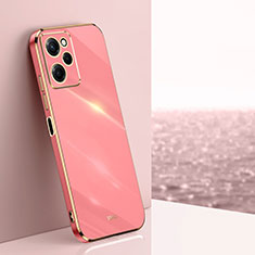 Silikon Hülle Handyhülle Ultra Dünn Flexible Schutzhülle Tasche XL1 für Xiaomi Poco X5 Pro 5G Pink